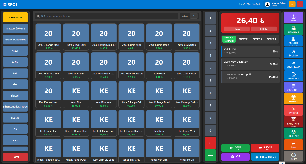 BARKODLU SATIŞ UYGULAMASI
